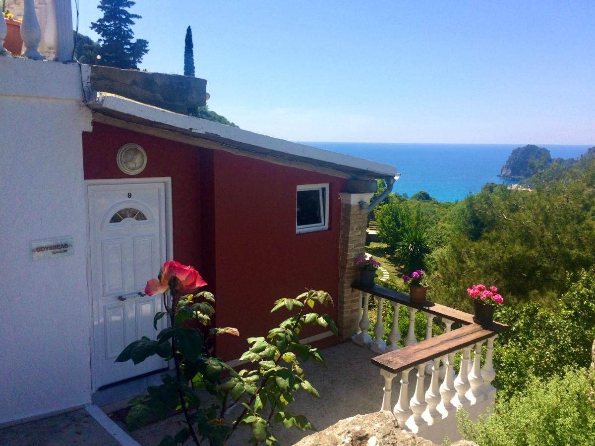 Ermones Odyssesas Bungalow Vátos Buitenkant foto