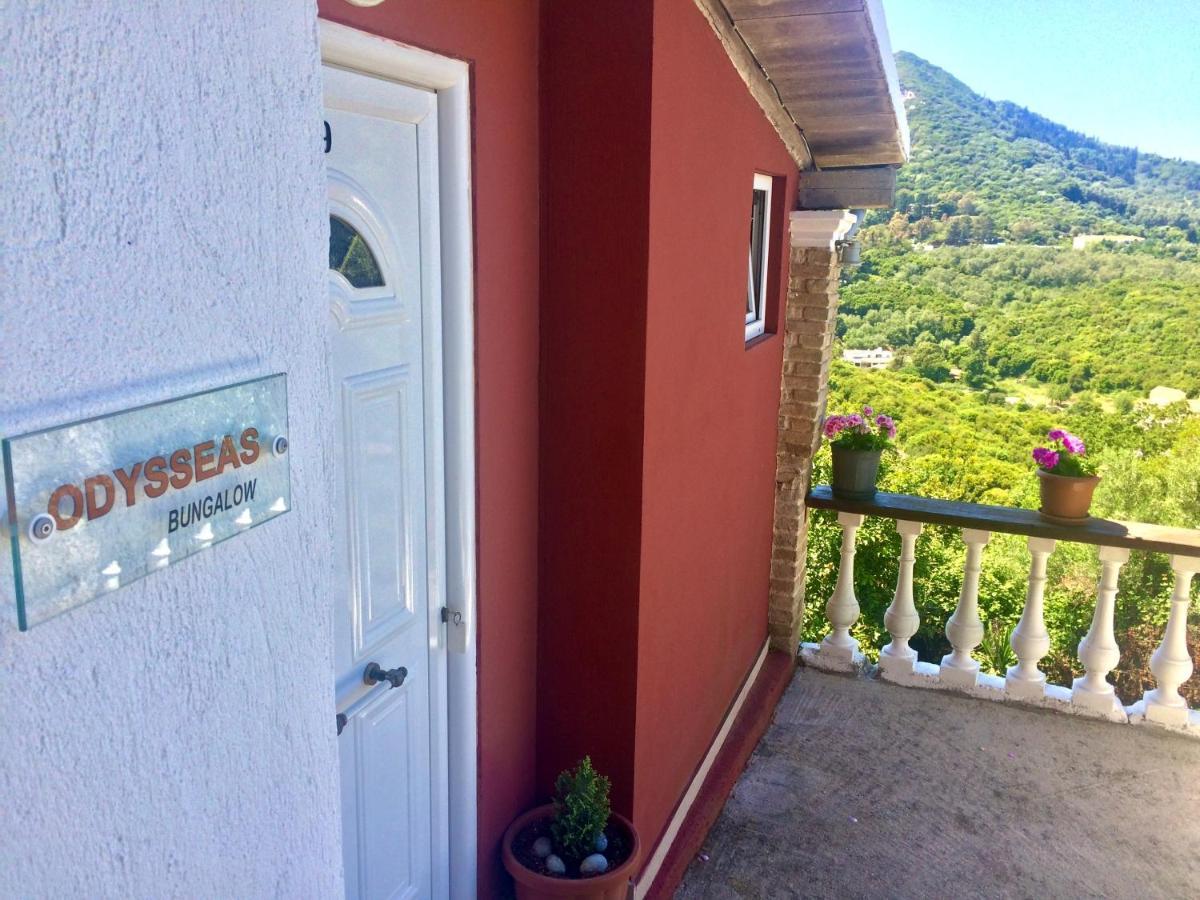 Ermones Odyssesas Bungalow Vátos Buitenkant foto
