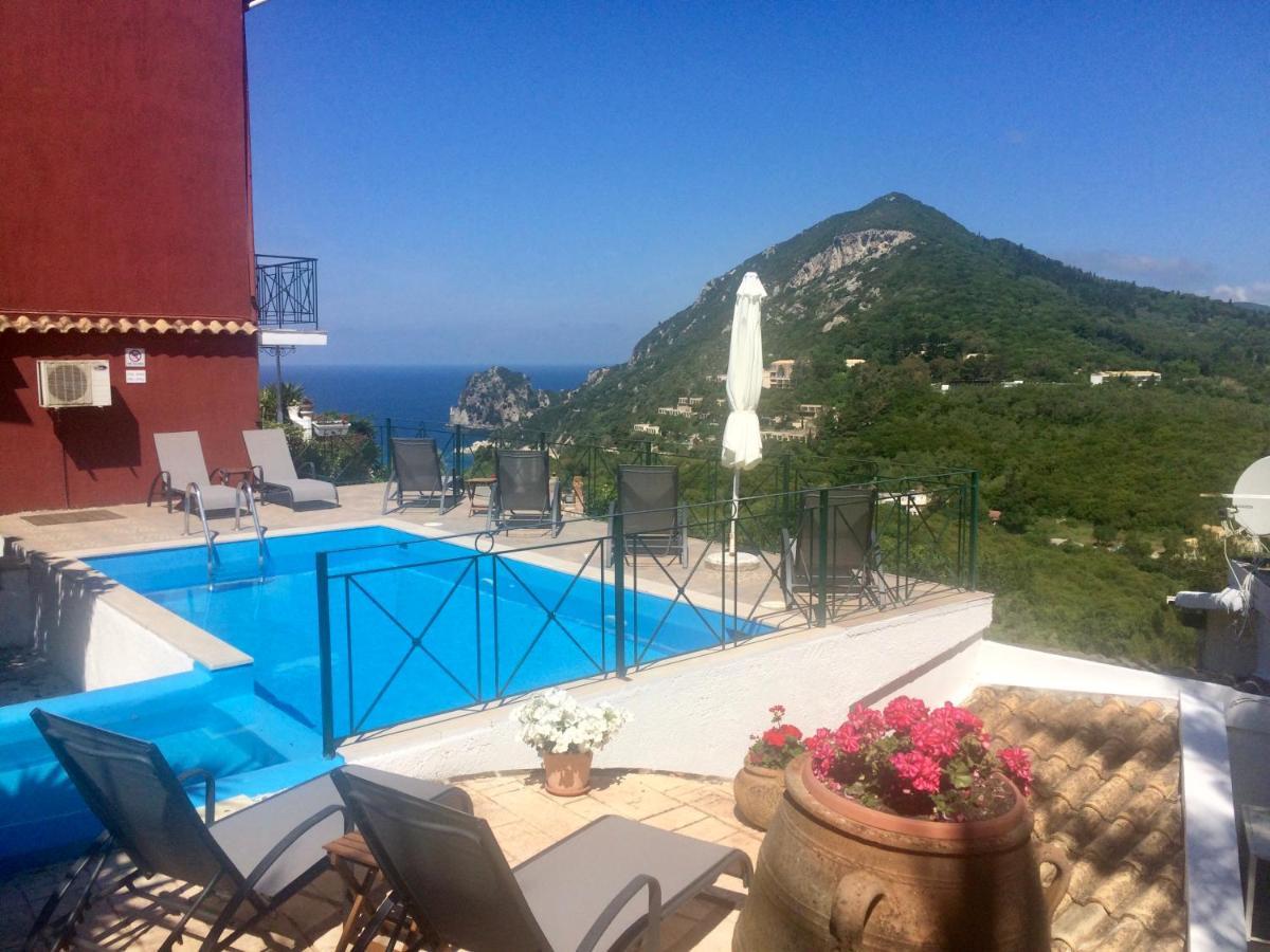 Ermones Odyssesas Bungalow Vátos Buitenkant foto