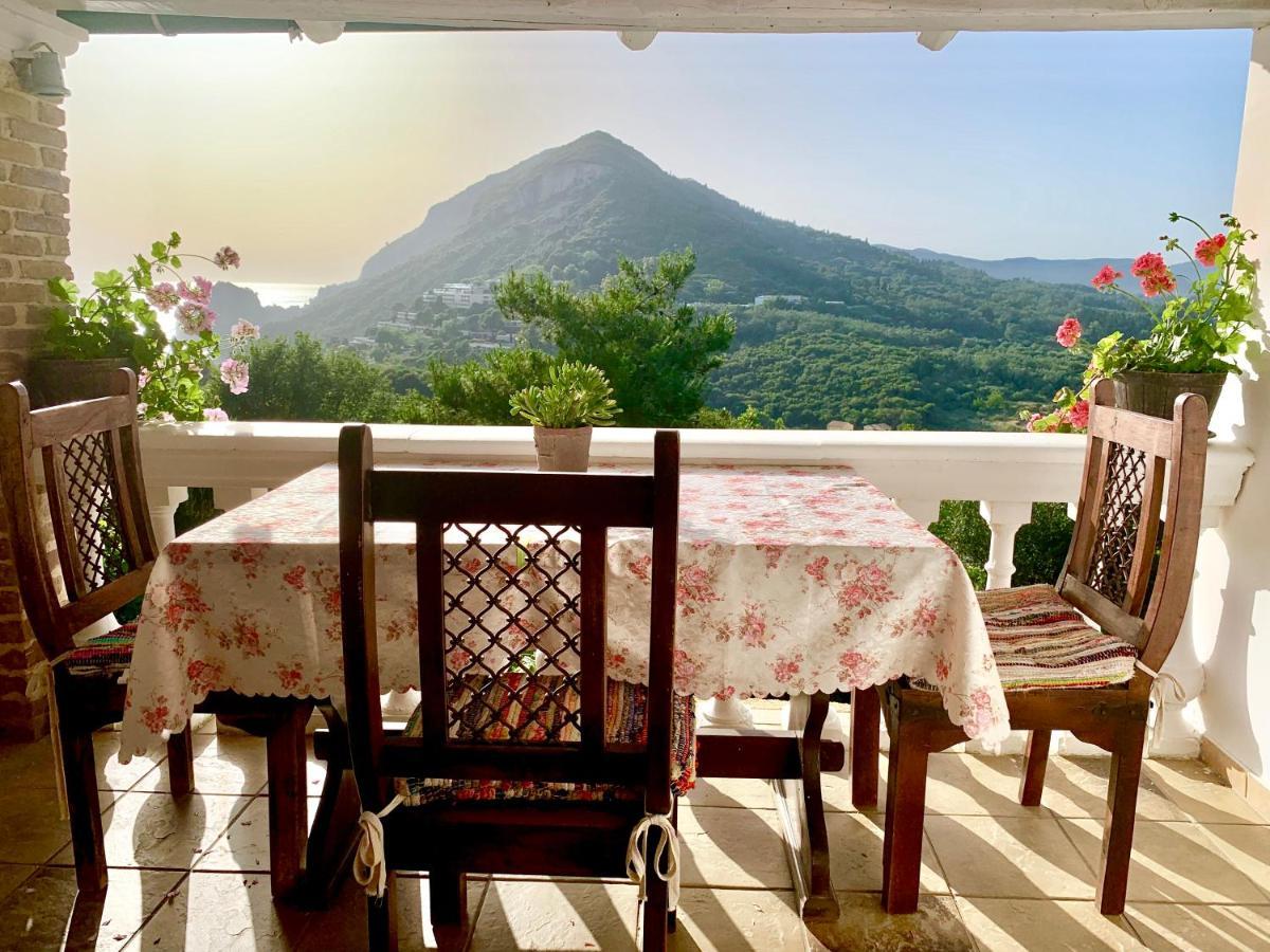 Ermones Odyssesas Bungalow Vátos Buitenkant foto