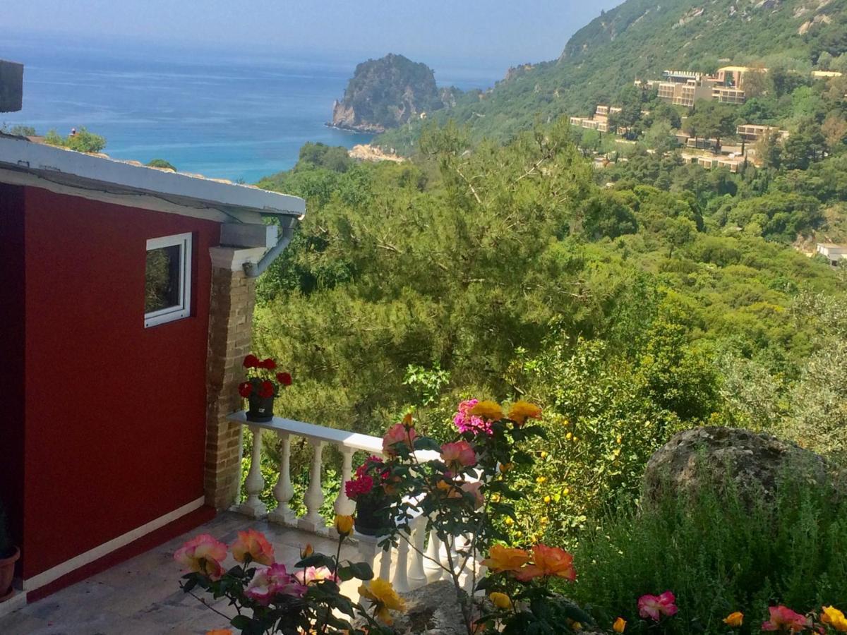 Ermones Odyssesas Bungalow Vátos Buitenkant foto