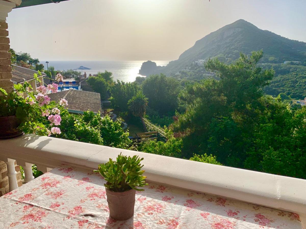 Ermones Odyssesas Bungalow Vátos Buitenkant foto
